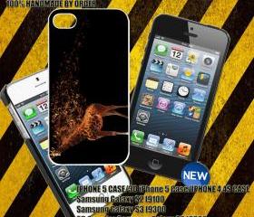 IPhone 5 Case, Cover Case, IPhone, Accesories, Cell Phone, Cozy Case,With Design, 67 Final large Giraffe Music Notes,IPhone 5 Case,Black Case, Hard Plastic, You, Can, Custom Order