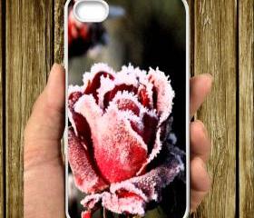 Roses,flowers, painting,gypsophila,flower,white AMZ-013 IPHONE CASE 5, IPhone 4,4S Case hard plastic