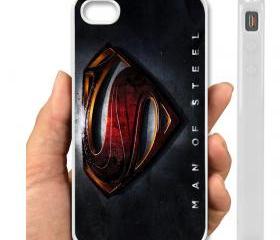 IPHONE CASE 5, IPhone 4,4S Case hard plastic-022 Code-man of steel wallpapers